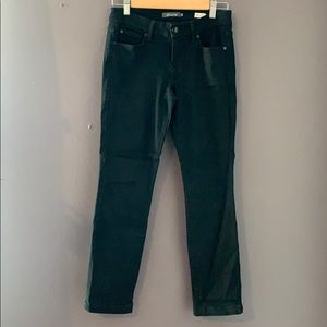 Level 99, Lily Crop, black skinny straight jeans
